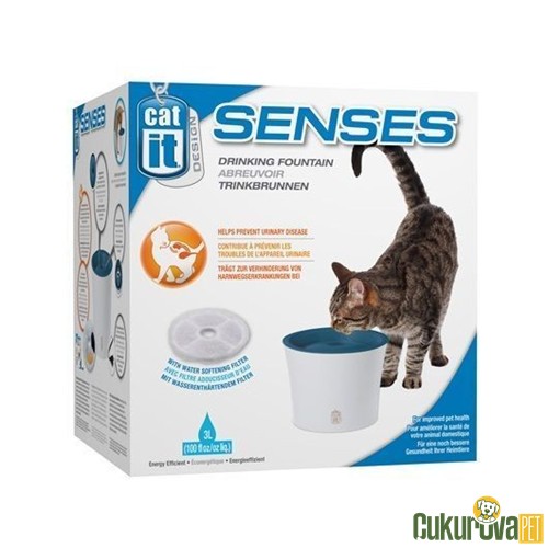 CATIT SENSES KEDİ SU KABI FİLTRELİ 3 L