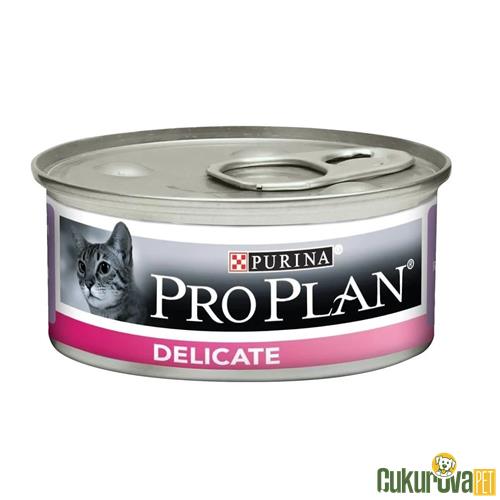 PRO PLAN DELİCATE HİNDİLİ HASSAS YETİŞKİN KEDİ KONSERVESİ 85 GR 