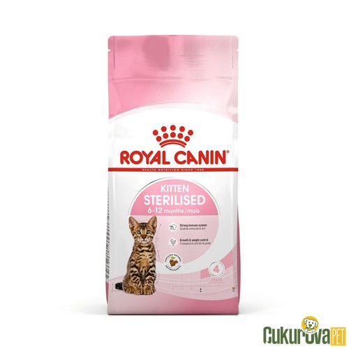 ROYAL CANIN KITTEN STERILISED KISIRLAŞTIRILMIŞ YAVRU KEDİ MAMASI 2 KG