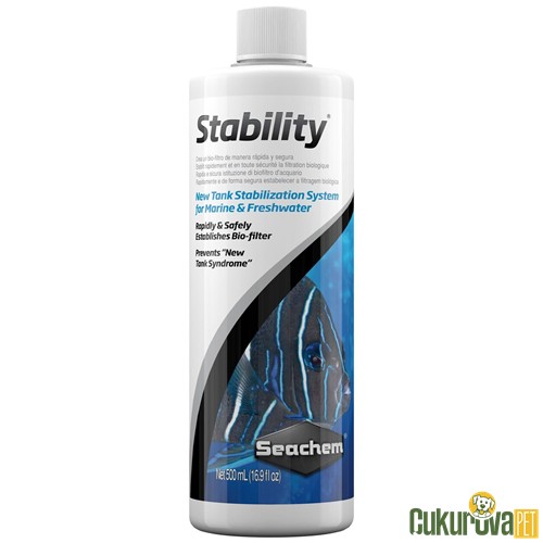 SEACHEM STABILITY 500 ML - BAKTERİ KÜLTÜRÜ 