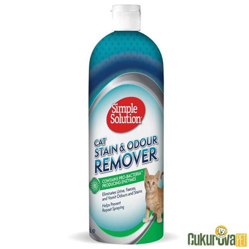 SIMPLE SOLUTION KEDİ SIVI LEKE VE KOKU GİDERİCİ - 1 L 