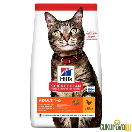 HILL'S OPTIMAL CARE TAVUKLU YETİŞKİN KEDİ MAMASI 13 + 2 KG 