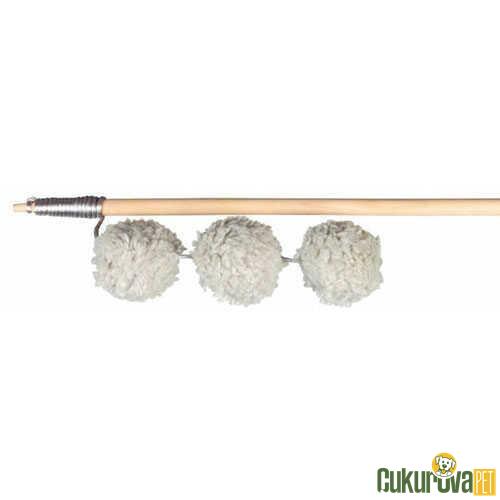 TRIXIE KEDİ OLTASI KEDİ OTLU 3 PELUŞ TOP 35 CM 