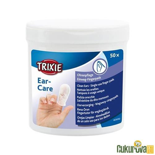 TRIXIE KEDİ VE KÖPEK 50'Lİ KULAK TEMİZLEME MENDİLİ 