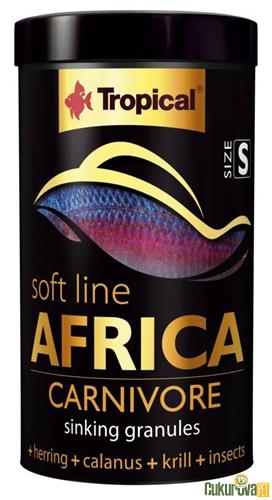 TROPICAL SOFT LINE AFRICA CARNIVORE 250 ML - 150 GR