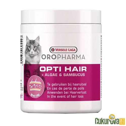 VERSELE LAGA OPTI HAIR KEDİ TÜY VE DERİ SAĞLIĞI İÇİN EK BESİN 130 GR