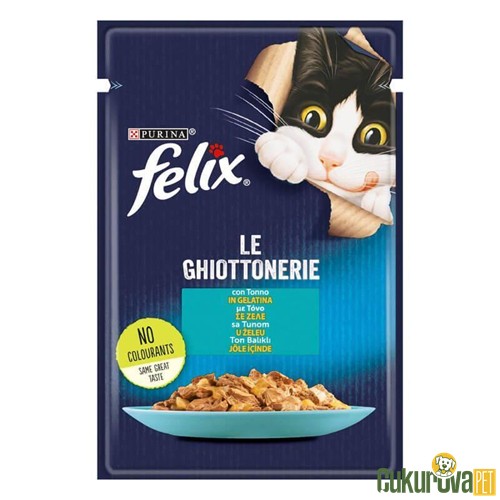Felix Ton Balıklı Yetişki̇n Kedi̇ Yaş Maması 85 Gr