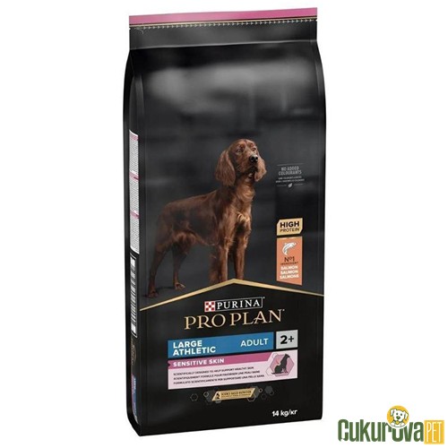 Pro Plan Large Athletic Adult Sensitive Skin Somonlu Ve Pirinçli Yetişkin Köpek Maması 14 Kg