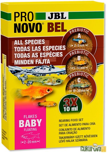 Jbl Pronovo Bel Flakes Baby Pul Yem 3 x 10 Ml