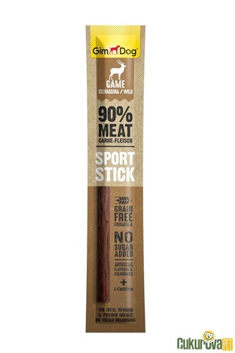 GimDog Sport Sticks Geyik Etli Köpek Ödül Çubuğu 12 Gr