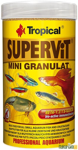 Tropical Supervit Mini Granulat Granül Yem 250 Ml - 162 Gr