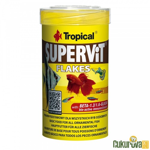 Tropical Supervit Flakes Pul Yem 100 Ml - 20 Gr