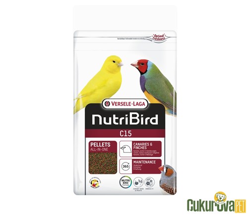 Versele Laga NutriBird C15 Pellets Kanarya Ve Finch Yemi 3 Kg