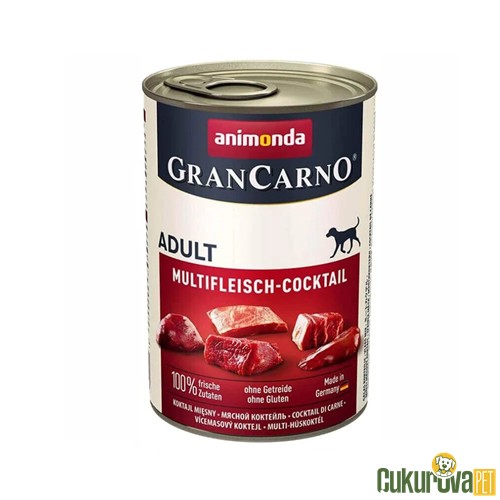 Animonda GranCarno Adult Karışık Etli Yetişkin Köpek Yaş Maması 400 Gr