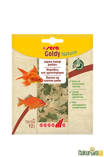 Sera Goldy Nature Pul Yem 12 Gr
