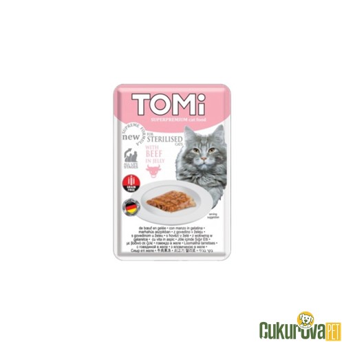 Tomi Dana Etli Kısırlaştırılmış Kedi Yaş Maması 85 Gr