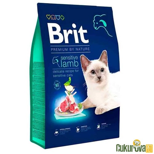 Brit Care Premium By Nature Sensitive Kuzu Etli Yetişkin Kedi Maması 8 Kg