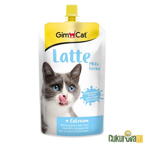 GimCat Latte Milk Kedi Ödül Kreması 200 Ml