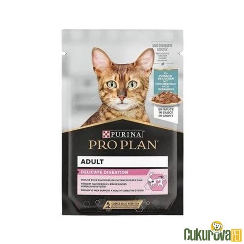 Pro Plan Pouch Sos İçinde Okyanus Balıklı Yetişkin Kedi Yaş Maması 85 Gr