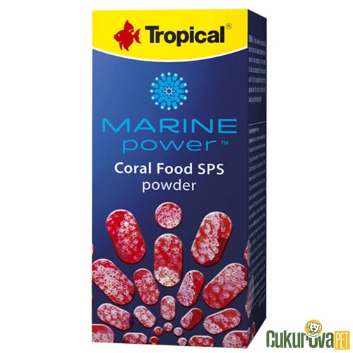 Tropical Marine Power Coral Foods Sps Powder Toz Yem 100 Ml - 70 Gr